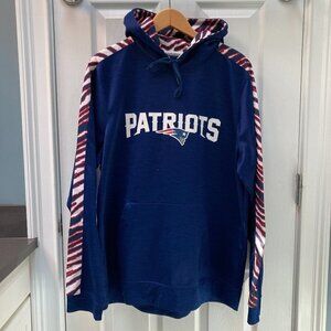 New England Patriots Men's Long Sleeve Hoodie size Large